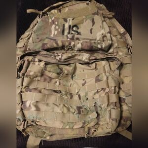 Authentic USGI Molle ii medium rucksack- Used & definitely has a story !!